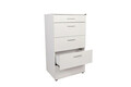 Dulap, Adore, Sfn-550-Bb-1, 60x108x44 cm, PAL, Alb