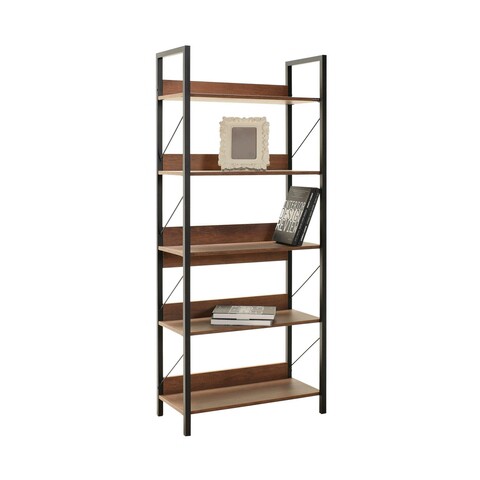Corp biblioteca, Adore, Ktp-850-Oo-1, 73x172x35 cm, PAL, Maro