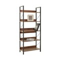 Corp biblioteca, Adore, Ktp-850-Oo-1, 73x172x35 cm, PAL, Maro