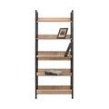 Corp biblioteca, Adore, Ktp-850-Tt-1, 73x172x35 cm, PAL, Nuc / Negru
