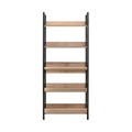 Corp biblioteca, Adore, Ktp-850-Tt-1, 73x172x35 cm, PAL, Nuc / Negru