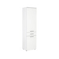 Dulap multifunctional, Adore, Adr-621-Pp-1, 52x187x38 cm, PAL, Alb