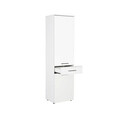 Dulap multifunctional, Adore, Adr-621-Pp-1, 52x187x38 cm, PAL, Alb
