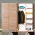 Dulap pentru haine, Adore, Swd-436-Ss-2, 94x182x52 cm, PAL, Sonomo