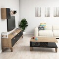 Set mobilier living, Almaren, Sumer G5030, PAL, Stejar / Marmură