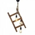 Candelabru All Design, handmade, 32x9x95 cm, Walnut