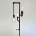 Lampadar All Design, metal, 170x36 cm, Black