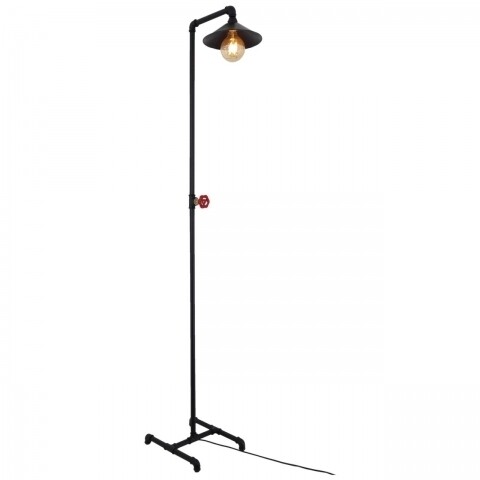 Lampadar All Design, metal, 1.7x36 cm, Black