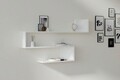 Raft de perete, Asse Home, Penne, 120x71x20 cm, PAL, Alb