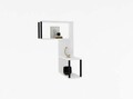 Raft de perete, Asse Home, Lecco, 84x52x20 cm, PAL , Alb