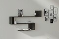 Raft de perete, Asse Home, Penne, 120x71x20 cm, PAL , Antracit