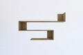 Raft de perete, Asse Home, Penne, 120x71x20 cm, PAL , Maro