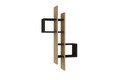 Raft de perete, Asse Home, Emse, PAL , Stejar safir / Antracit