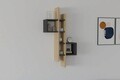 Raft de perete, Asse Home, Emse, PAL , Stejar safir / Antracit