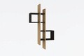 Raft de perete, Asse Home, Emse, PAL , Stejar safir / Antracit