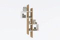 Raft de perete, Asse Home, Emse, PAL , Stejar Safir / Alb