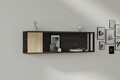 Raft de perete, Asse Home, Meedo, 100x29x20 cm, PAL , Pin Atlantic / Antracit