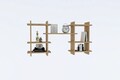 Raft de perete, Asse Home, Tefo, 117x60x20 cm, PAL , Maro
