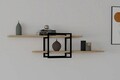 Raft de perete, Asse Home, Mone, 120x30x18 cm, PAL , Maro