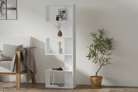 Corp biblioteca, Asse Home, Nebu, 52x150 cm, PAL , Alb