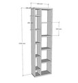 Corp biblioteca, Asse Home, Tomi, MDF  , Antracit
