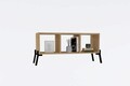 Corp biblioteca, Asse Home, Gordes, 30x101x30 cm, PAL, Maro