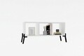 Corp biblioteca, Asse Home, Gordes, 30x101x30 cm, PAL, Alb
