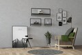 Raft de perete, Asse Home, Yeso, PAL , Antracit