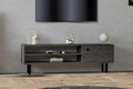 Comoda TV, Asse Home, Avila, 120x38x30 cm, PAL , Antracit