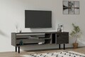 Comoda TV, Asse Home, Avila, 120x38x30 cm, PAL , Antracit