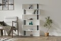 Corp biblioteca, Asse Home, Hector, 90x162 cm, PAL , Alb