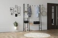 Cuier de perete, Asse Home, Marken, 120x180x30 cm, PAL, Alb
