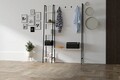 Cuier de perete, Asse Home, Marken, 120x180x30 cm, PAL, Alb