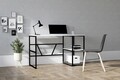 Birou, Asse Home, Caste, 120x74x60 cm, PAL , Alb