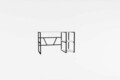 Birou, Asse Home, Caste, 120x74x60 cm, PAL , Alb