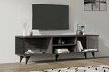 Comoda TV, Asse Home, Josef, 160x48 cm, PAL , Antracit
