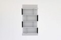 Corp biblioteca, Asse Home, Alex, 80x160x21 cm, PAL , Alb