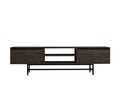 Comoda TV, Hanah Home, Tauber, 180x50x40 cm, Antracit