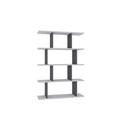 Corp biblioteca, Arcadia, Harmon, 90x25x127 cm, PAL, Alb / Antracit