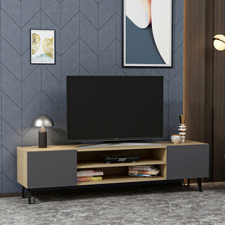 160x37.4x47 cm, Stejar;Antracit