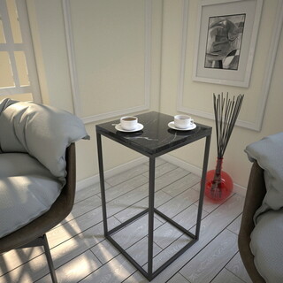 35x62x35 cm, Negru;Alb