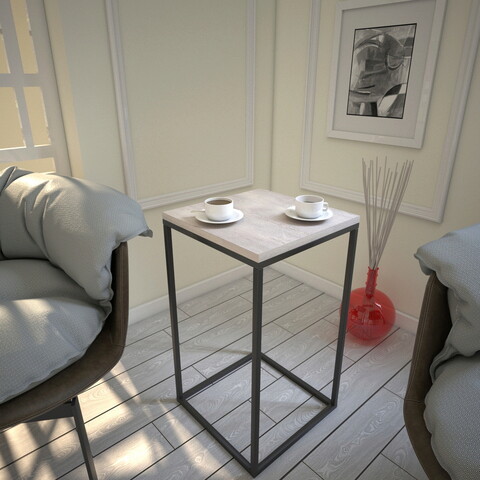 Masuta, Comforty, Pure, 35x62x35 cm, PAL, Stejar de mare