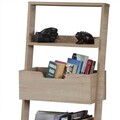 Corp biblioteca, Comforty, Low, 59x120x35 cm, PAL, Stejar deschis