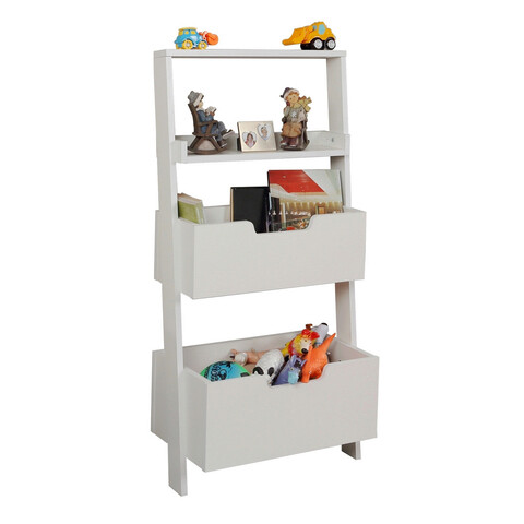 Corp biblioteca, Comforty, Only Single, 59x120x35 cm, PAL, Alb