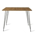 Masa, Comforty, Sandalf Square, 90x75x90 cm, PAL, Stejar caucazian