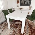 Masa, Comforty, Single 120, 120x78x80 cm, PAL, Alb