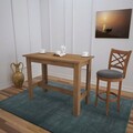 Masa, Comforty, Barra, 120x93x60 cm, PAL, Stejar caucazian