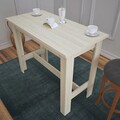 Masa, Comforty, Barra, 120x93x60 cm, PAL, Stejar