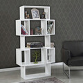 Corp biblioteca, Comforty, Box, 84x160x30 cm, PAL, Alb