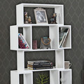 Corp biblioteca, Comforty, Box, 84x160x30 cm, PAL, Alb